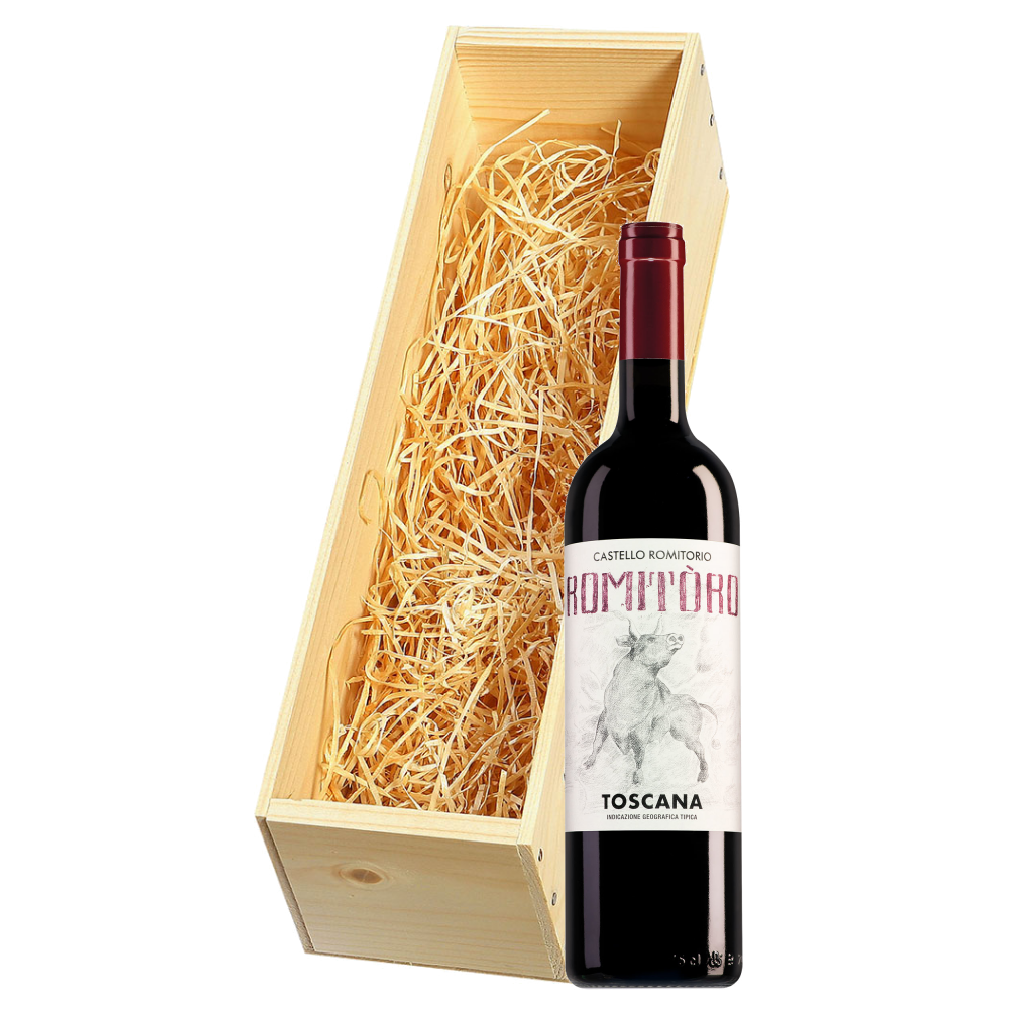 Wijnkist met Castello Romitorio Toscana RomiTòro met recept