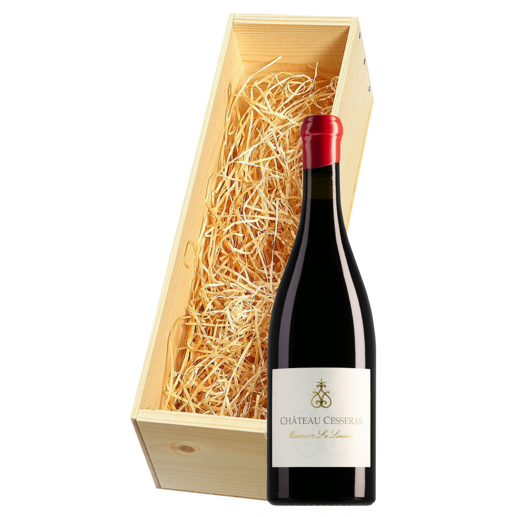 Wijnkist met Château Cesseras Minervois-La Livinière