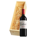 Wijnkist met Château Gaillard Saint-Émilion Grand Cru