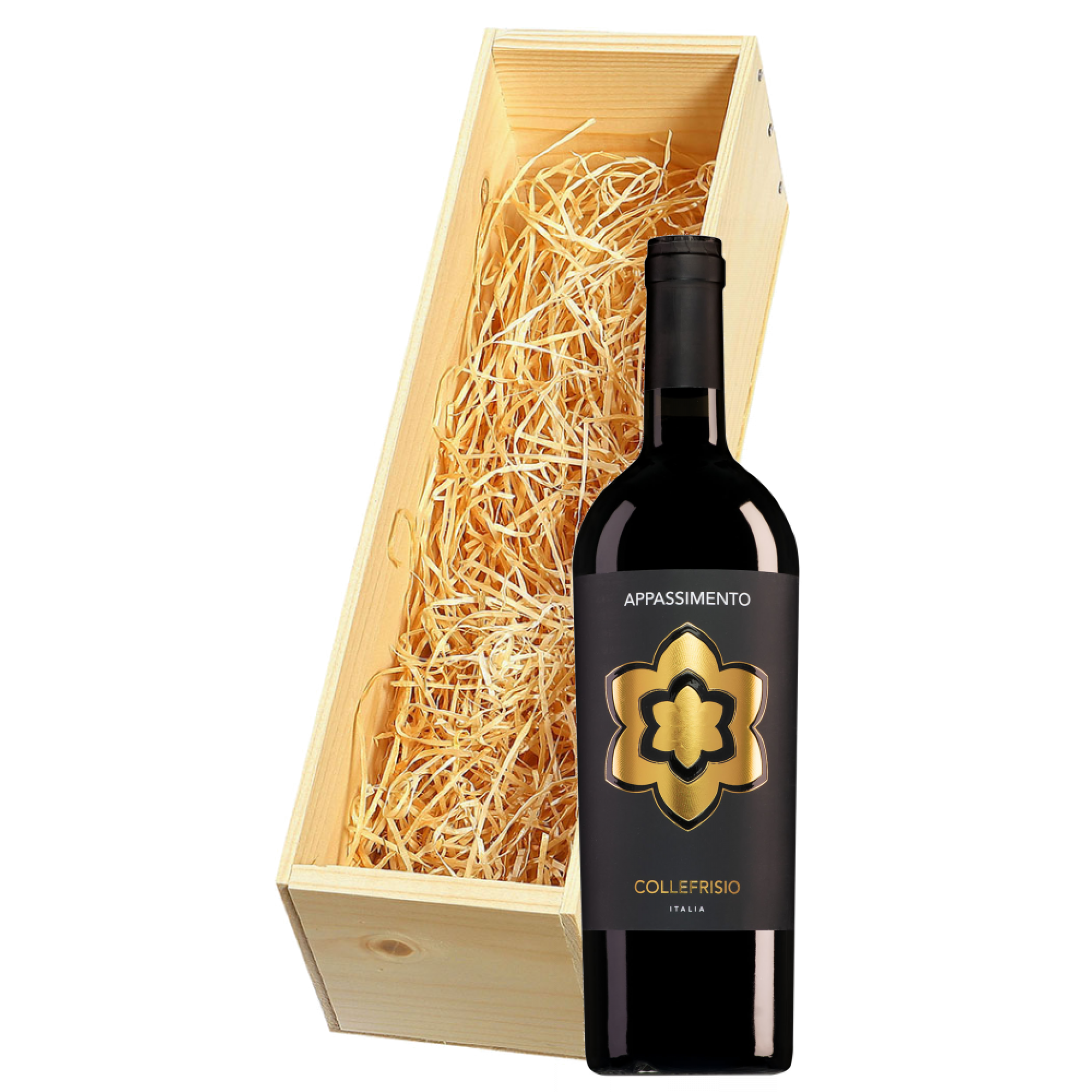 Wijnkist met Collefrisio Vino Rosso Appassimento