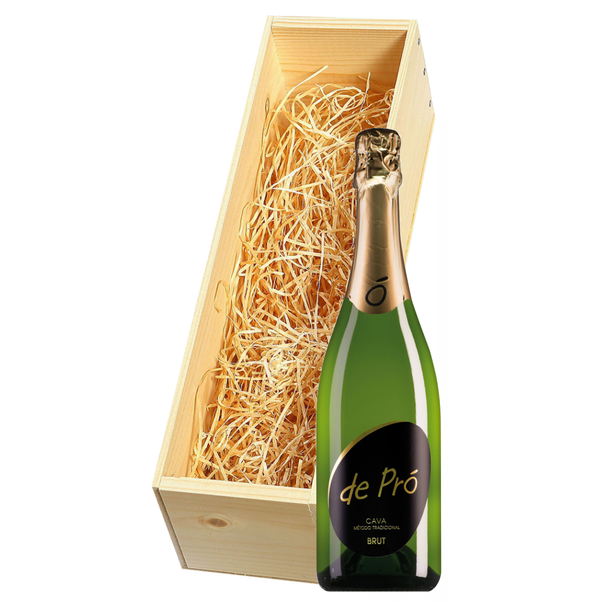 Wijnkist met De Pró Cava Brut