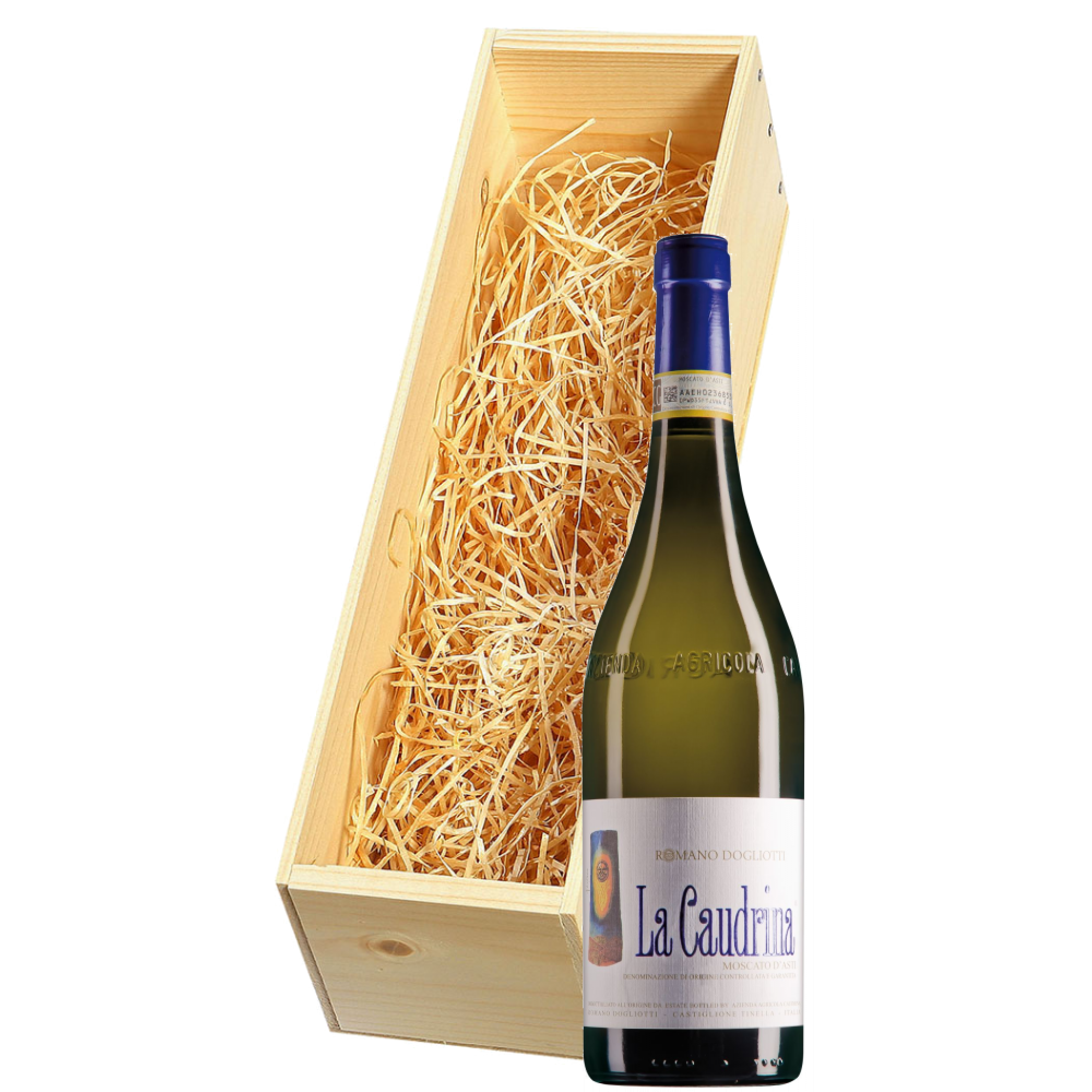 Wijnkist met La Caudrina Moscato d'Asti