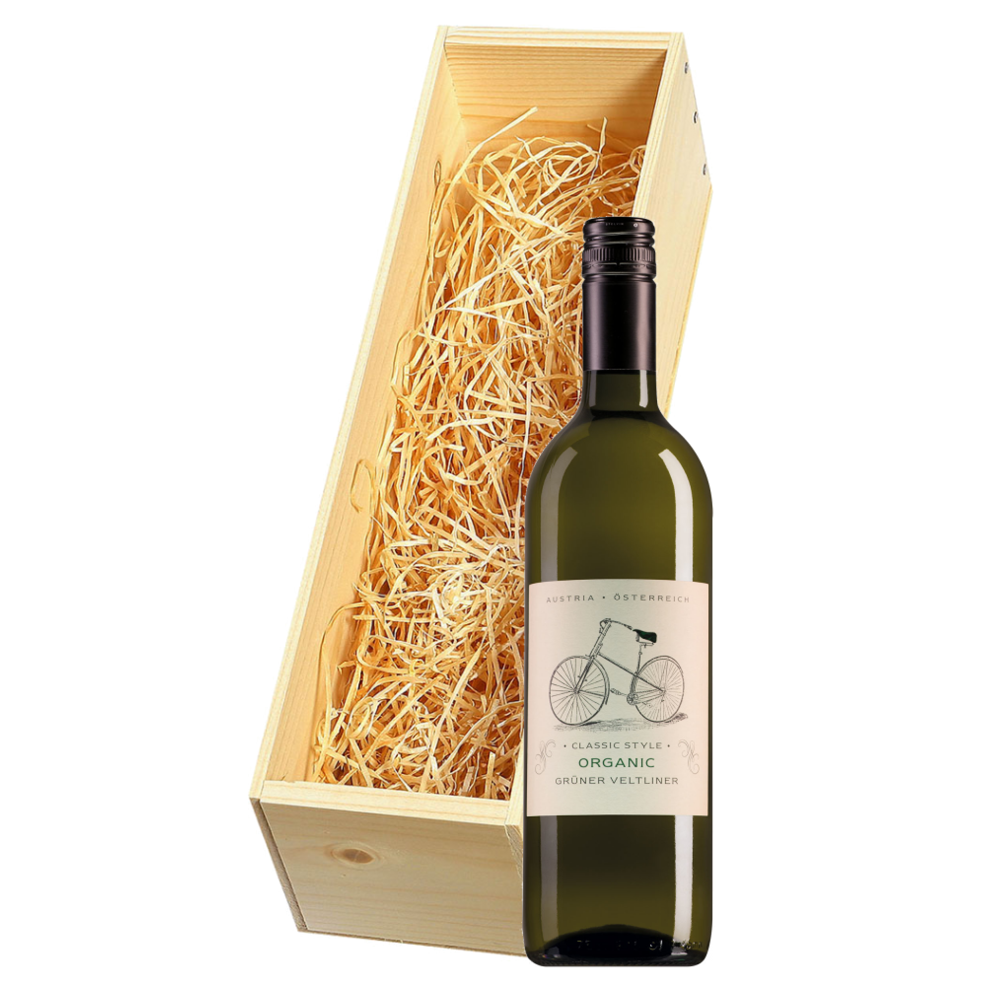 Wijnkist met Sepp Moser Niederösterreich Organic Grüner Veltliner