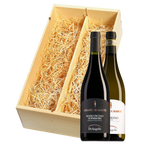 Wijnkist met Tenuta de Angelis Rosso Piceno Superiore en Pecorino