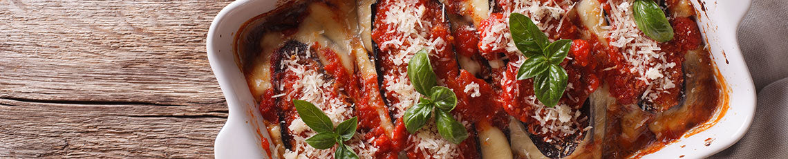 aubergine met parmezaan