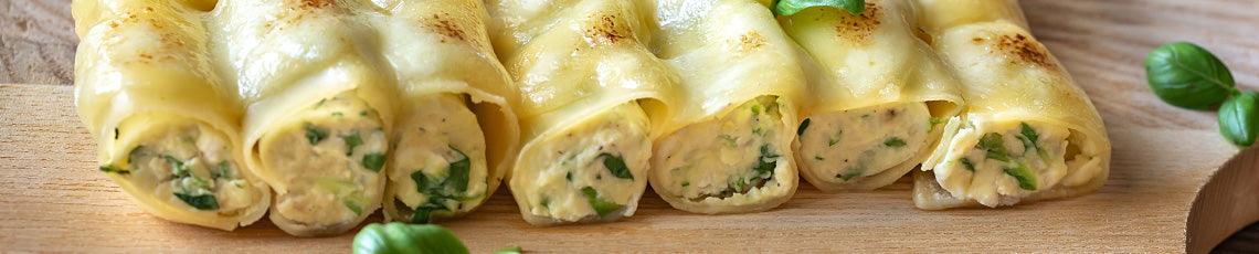 cannelloni met spinazie en ricotta