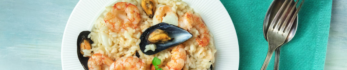 risotto met zeevruchten